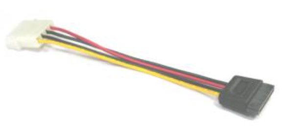 Cable de alimentacin de Mlex 4 pines a SATA 15 pines