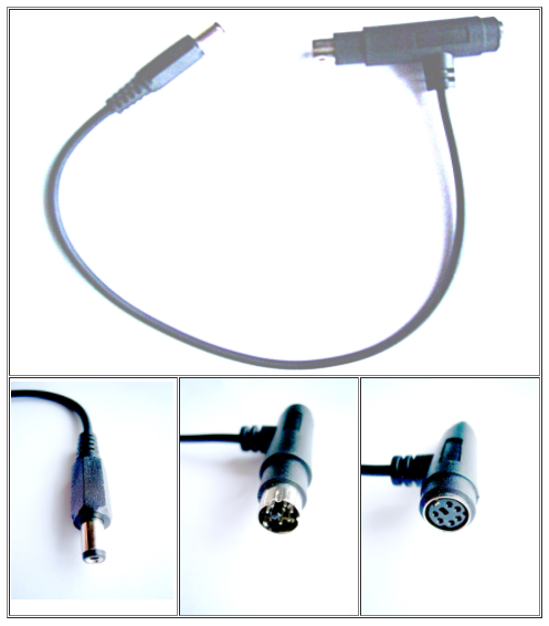 Cable de alimentacin desde PS/2 a 5521 plug