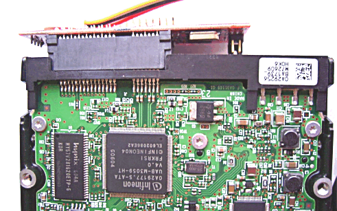 ST-106 Montado en HDD SATA Detalle 2