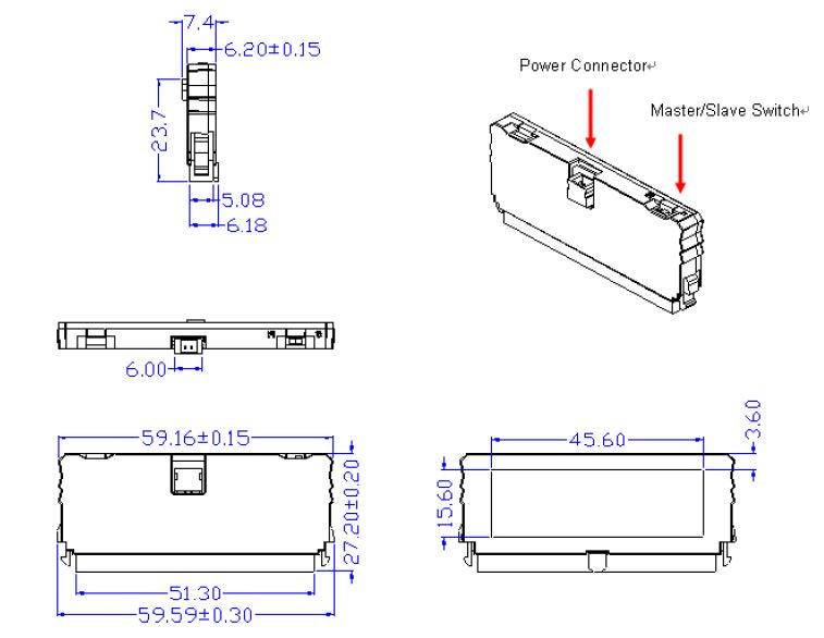 Dimensiones FD-xxx-28T-40VR