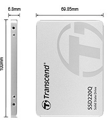 TS1TSSD220Q dimensiones