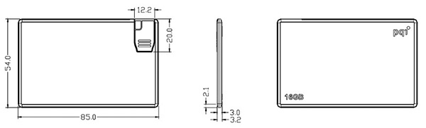 Dimensiones del U510